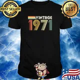 Vintage 1971, 50th Birthday Gift Essential T-Shirt