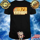 Vintage 1973 Limited Edition 49 Years Old 49th Birthday shirt