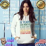 Vintage 19th Birthday 19 Years Old Being Awesome Anniversary T-Shirt