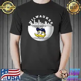 Vintage Brewer Funny Milwaukee City Baseball Fan Lover T-Shirt