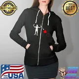 Vintage Edward Teach Jolly Roger Flag T-Shirt Full Zip Hooded