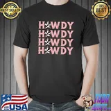 Vintage Howdy Rodeo Western Country Southern Cowgirl T-shirt