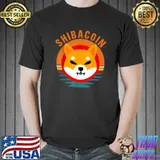 Vintage Shibacoin, Shiba Inu Shib Coin Men Crypto Hodl T-Shirt Unisex