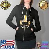 Washington Taped Up Face Mask Shirt Full Zip Hooded