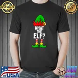 What The Elf Matching Family Christmas T-Shirt