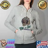 Wild N Rich Hyper Jade Bleached Coral Space Million Dolla Motive Shirt Full Zip Hooded