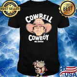 Will Rogers Cowbell Cowboy MSU shirt