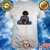 Woman Combing Her Daughter's Hair Shirt