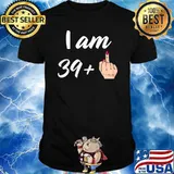 Womens 1981 1982 Birthday Women Her Fun 40 Funny 40th Birthday T-Shirt