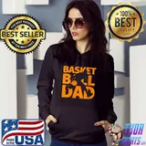 Womens Basketball Dad T-Shirt Hoodie
