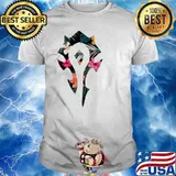 Wow Horde Flower Shirt