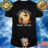 You Picked The Right Witch Thanks Steelers Pumpkin Halloween Shirt