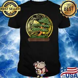 Zen Buddhist Japan Aesthetic Fish Gardening Bonsai Tree T-Shirt