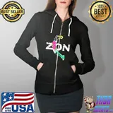Zion Williamson Colorful Shirt Full Zip Hooded