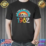 39 Years Old Vintage 1982 39th Birthday Men Women T Shirt Unisex