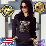 5 Things You Should Know About My Wife 1 She Is A Crazy Wife 2 She Loves Me To The Moon Back Shirt