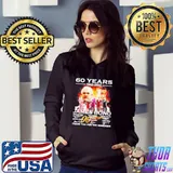 60 YEARS 1962 2022 JAMES BOND THANK YOU FOR THE MEMORIES SHIRT