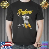 Aaron Rodgers Script Y WHT Shirt Unisex