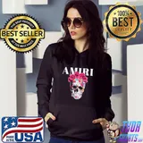 Amiri Skull Roses Shirt