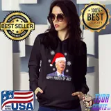 Anti Joe Biden Happy 4th of July Merry Christmas T-Shirt