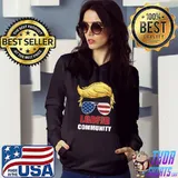 Anti Liberal US Flag Proud Member Of LGBFJB Community Men T-Shirt