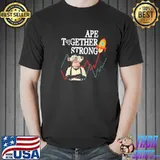 Ape Together Strong Funny Stock Market Gorilla Rocket Meme Shirt