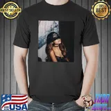 Ariana Grande Hd Wallpaper Poster Pink Shirt Unisex