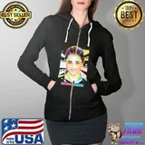 Ariana Grande Merch Shirt Full Zip Hooded