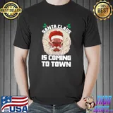 Attack On Iitan Santa Claus Is Coming To Town Christmas Shirt