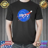 Awesome 1977 Nasa Shirt Unisex