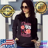Awesome 95 Years Old Gifts Sassy Classy 95 and Fabulous Birthday T Shirt