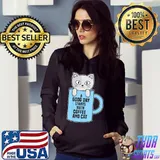 Awesome A Good Day Starts With Coffee And Cat T-Shirt
