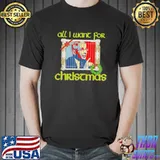 Awesome Classic Fire Fauci For Christmas Arrest Dr Fauci Christmas Mandate Gift T-Shirt