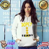 Awesome Dopey Halloween Dwarf Costume Color Matching T Shirt