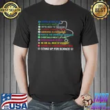 Awesome Earth is not flat vaccines work we’ve been to the moon climate change is real shirt