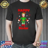Awesome Elf Joe Biden Happy Easter Christmas Sweater Shirt