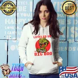 Awesome Funny Leveled up to Big Bro Gamer Gaming Lovers Brother T-shirt