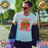 Awesome Funny Leveled up to Big Bro Gamer Gaming Lovers Brother T- Unisex