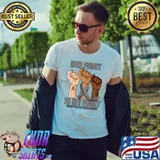 Awesome hand Her Fight Is My Fight Encephalitis Awareness T-Shirt