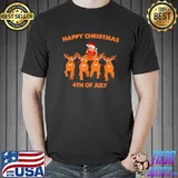 Awesome Happy 4th of July Christmas Joe Biden Pajama T Shirt