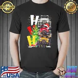 Awesome Ho Ho Ho Jeeps Christmas Shirt