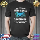 Awesome i don't always play video games video gamen boys shirt