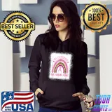 Awesome In October We Wear Pink Leopard Breast Cancer Awareness Tee T Shirt