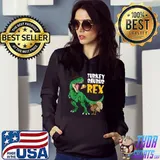 Awesome Kids Dinosaur Thanksgiving 2021 Boys Turkey Saurus REX T Shirt
