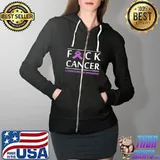 Awesome leiomysorcoma Fight Cancer Ribbon T-s Full Zip Hooded