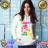Awesome mommy Of The Baby Shark Birthday Mommy Shark T-Shirt
