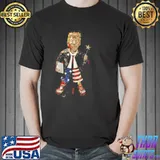 Awesome Nice Golden Trump Statue Shirt