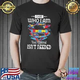 Awesome Official Autism Superman I Am Who I Am Your Approval Isn’t Needed Shirt