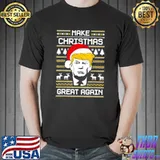 Awesome Official Make Christmas Great Again Ugly Christmas T Shirt