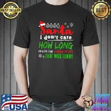 Awesome On The Naughty List And I Regret Nothing Funny Xmas T- Unisex